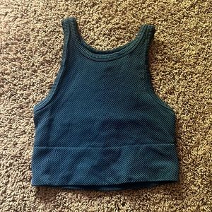 Navy Blue crop top